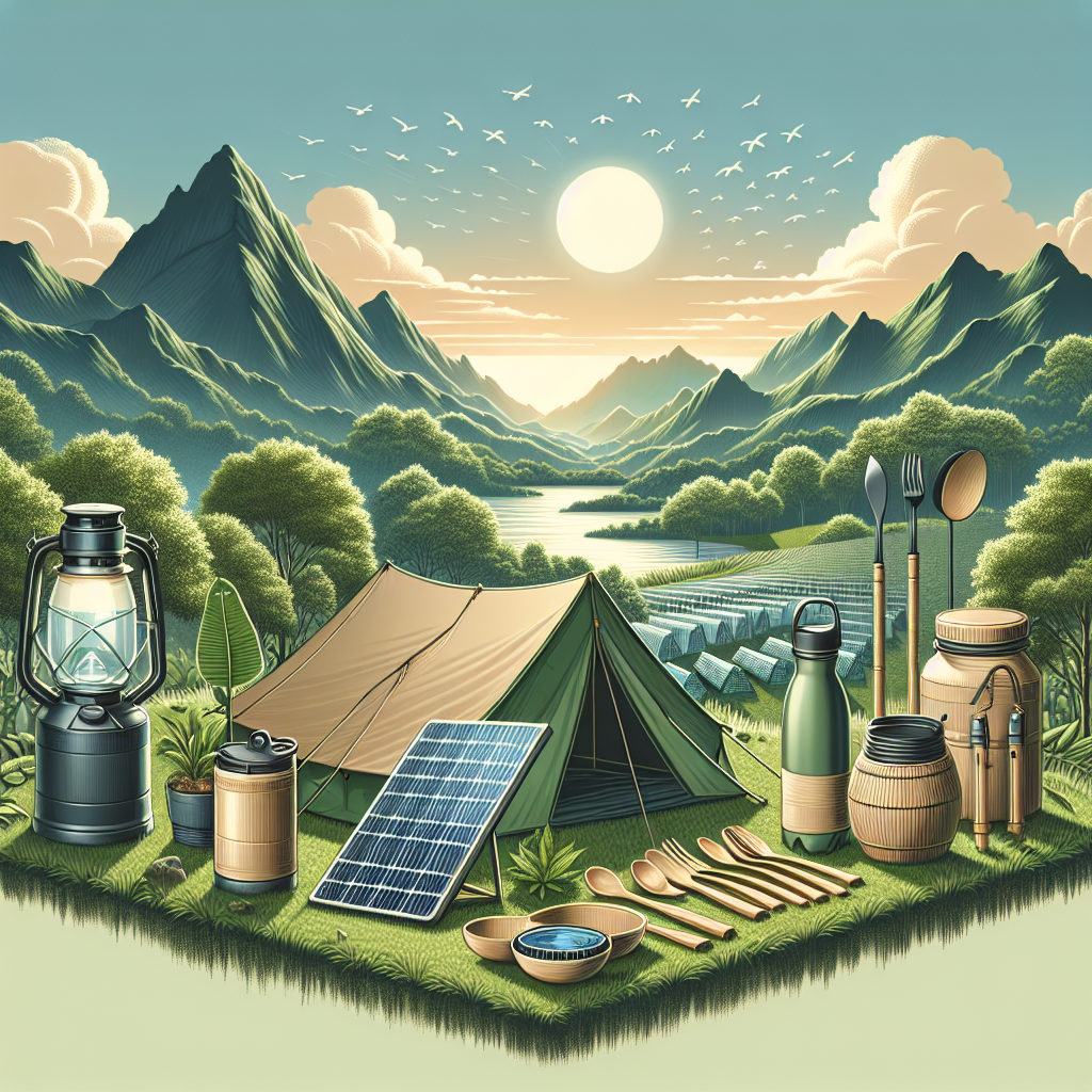 Sustainable Gear Choices: Eco-Friendly Camping Equipment