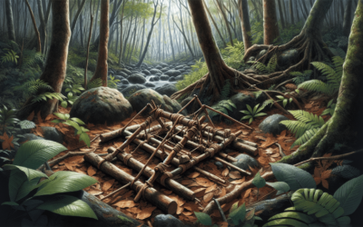 Setting Up A Primitive Trap For Small Game