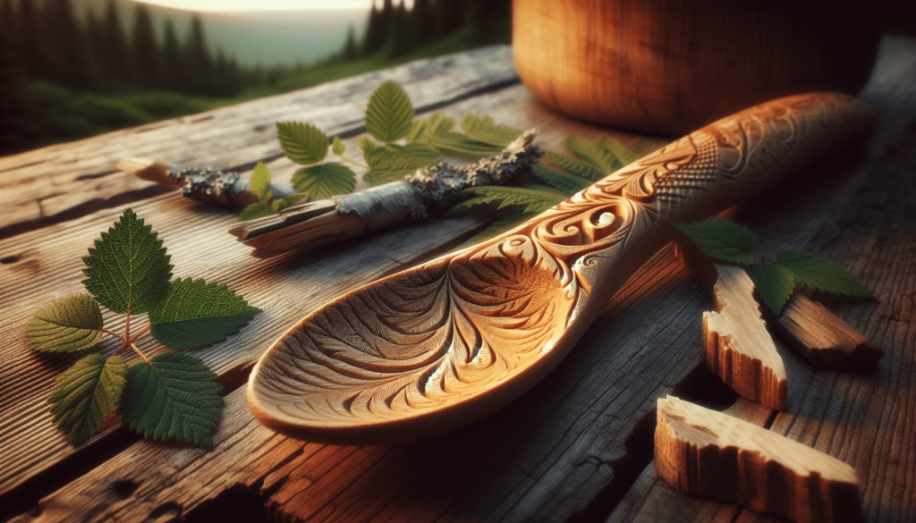 Carving Wooden Utensils For Bushcraft Cooking