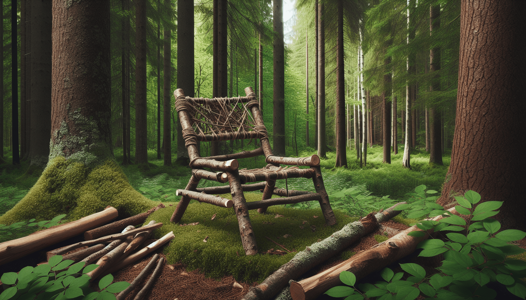 Building A Bushcraft Chair For Camp Comfort - Trail Trek Tribe